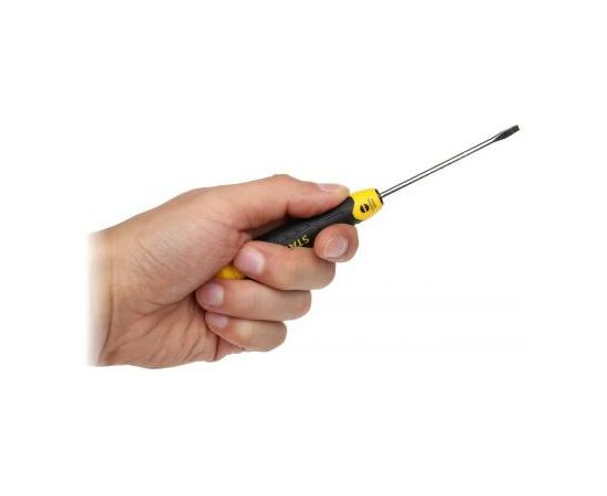 Отвертка Stanley Cushion Grip, SL2,5x75 мм (0-64-923), изображение 3 Отвертка Stanley Cushion Grip, SL2,5x75 мм (0-64-923), изображение 3