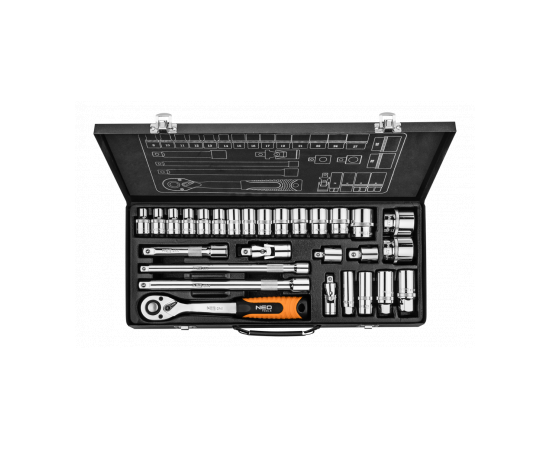 Набір інструментів Neo Tools 28 шт., 1/2", 3/8" (08-677)