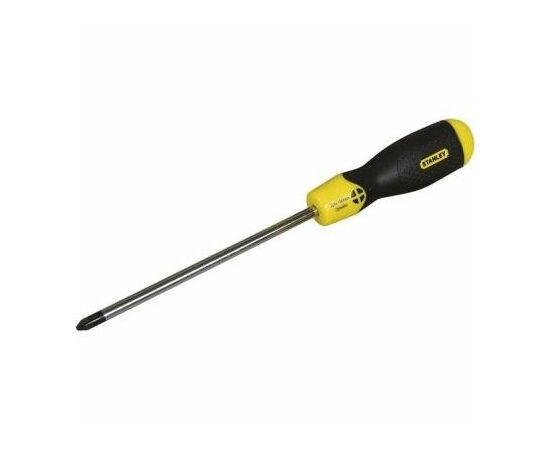 Отвертка Stanley "Cushion Grip", Pz2x100 мм (1-64-974)