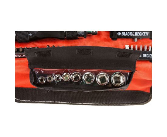Набір інструментів Black&Decker автомобільний 71 предм. (A7144), зображення 4 Набір інструментів Black&Decker автомобільний 71 предм. (A7144), зображення 4