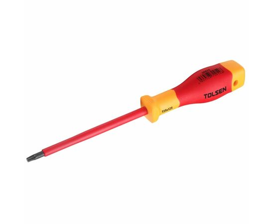 Отвертка Tolsen Premium диэлектрическая VDE Торкс T 25х125 мм (V30825)
