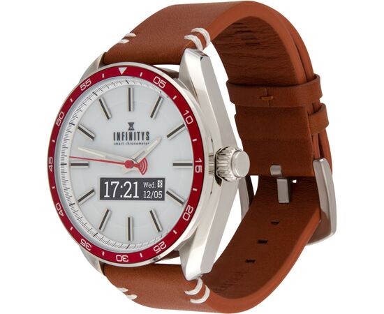 Смарт-часы Atrix INFINITYS X10 45mm Swiss Classic Chrono Red-white Смарт-часы (swwpaii1sccrw)