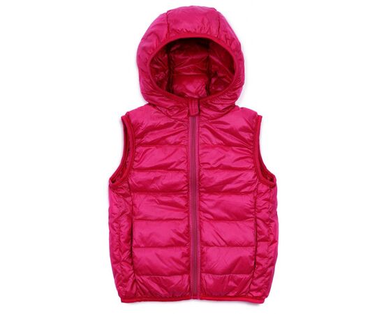 Жилет Kurt пуховый с капюшоном (V-HT-580T-116-fuchsia)
