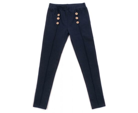 Лосины Breeze с пуговичками (14755-164G-blue)