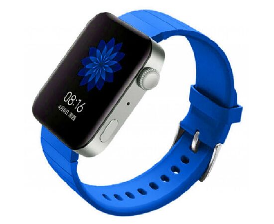 Ремешок для смарт-часов BeCover Silicone для Xiaomi Mi Watch Blue (704508), изображение 2 Ремешок для смарт-часов BeCover Silicone для Xiaomi Mi Watch Blue (704508), изображение 2