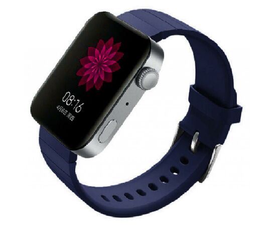 Ремешок для смарт-часов BeCover Silicone для Xiaomi Mi Watch Deep Blue (704511), изображение 2 Ремешок для смарт-часов BeCover Silicone для Xiaomi Mi Watch Deep Blue (704511), изображение 2