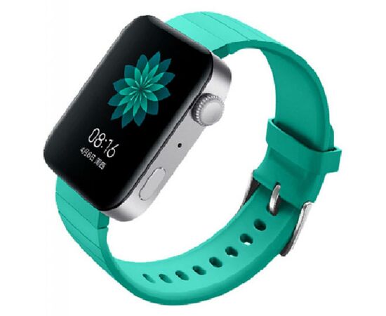 Ремешок для смарт-часов BeCover Silicone для Xiaomi Mi Watch Green (704513), изображение 2 Ремешок для смарт-часов BeCover Silicone для Xiaomi Mi Watch Green (704513), изображение 2