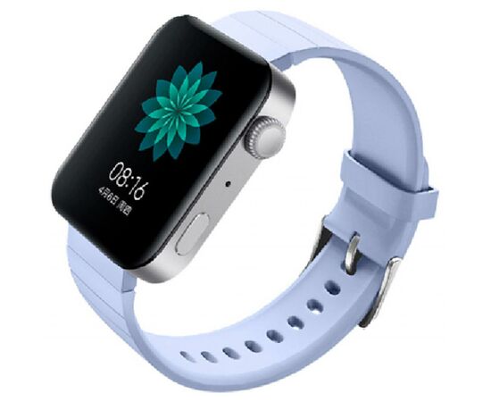 Ремешок для смарт-часов BeCover Silicone для Xiaomi Mi Watch Light Blue (704514), изображение 2 Ремешок для смарт-часов BeCover Silicone для Xiaomi Mi Watch Light Blue (704514), изображение 2