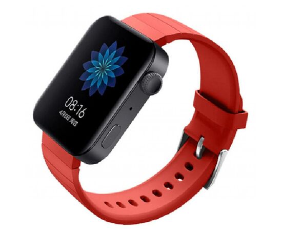 Ремешок для смарт-часов BeCover Silicone для Xiaomi Mi Watch Orange (704516), изображение 2 Ремешок для смарт-часов BeCover Silicone для Xiaomi Mi Watch Orange (704516), изображение 2