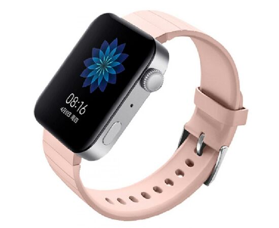 Ремешок для смарт-часов BeCover Silicone для Xiaomi Mi Watch Pink (704518), изображение 2 Ремешок для смарт-часов BeCover Silicone для Xiaomi Mi Watch Pink (704518), изображение 2
