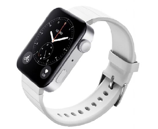 Ремешок для смарт-часов BeCover Silicone для Xiaomi Mi Watch White (704521), изображение 2 Ремешок для смарт-часов BeCover Silicone для Xiaomi Mi Watch White (704521), изображение 2