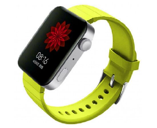 Ремешок для смарт-часов BeCover Silicone для Xiaomi Mi Watch Yellow (704522), изображение 2 Ремешок для смарт-часов BeCover Silicone для Xiaomi Mi Watch Yellow (704522), изображение 2