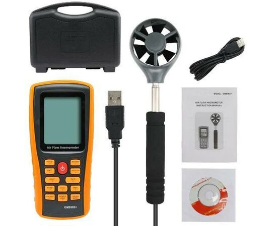 Анемометр Benetech GM8902X, изображение 3 Анемометр Benetech GM8902X, изображение 3