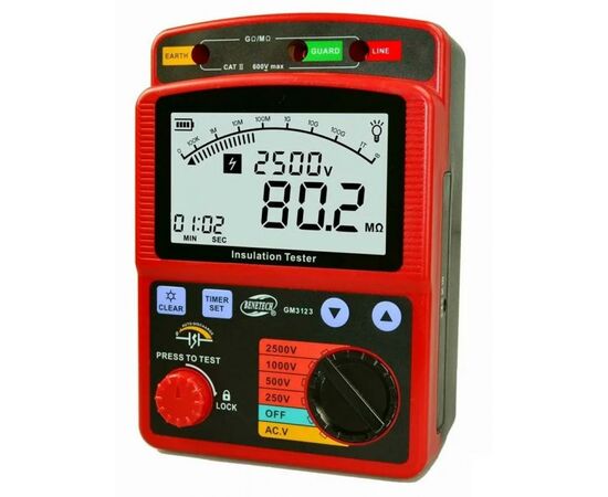 Мегаомметр Benetech GM3123