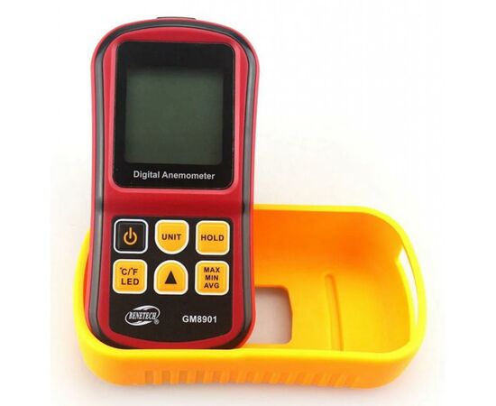 Анемометр Benetech термоанемометр 0,8-45м/с, -10-45C (GM8901), изображение 3 Анемометр Benetech термоанемометр 0,8-45м/с, -10-45C (GM8901), изображение 3
