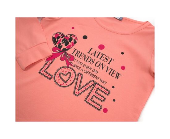 Піжама Matilda "LOVE" (12133-3-152G-peach), зображення 7 Піжама Matilda "LOVE" (12133-3-152G-peach), зображення 7