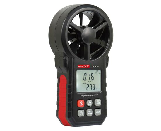 Анемометр Wintact крыльчатый 0,3-30м/с, -10-45°C (WT87A), изображение 2 Анемометр Wintact крыльчатый 0,3-30м/с, -10-45°C (WT87A), изображение 2