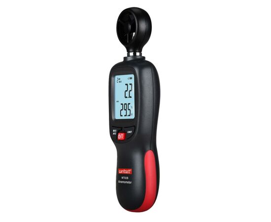 Анемометр Wintact крыльчатый Bluetooth 0,3-30 м/с, -10-45°C (WT82B), изображение 3 Анемометр Wintact крыльчатый Bluetooth 0,3-30 м/с, -10-45°C (WT82B), изображение 3