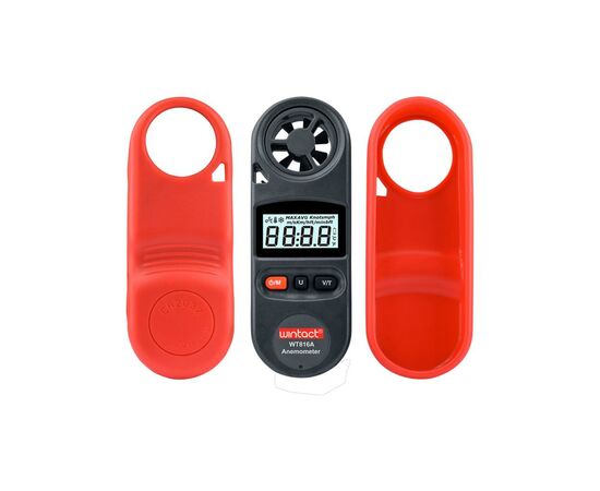 Анемометр Wintact цифровой 0,7-30м/с, -10-45°C (WT816A), изображение 5 Анемометр Wintact цифровой 0,7-30м/с, -10-45°C (WT816A), изображение 5