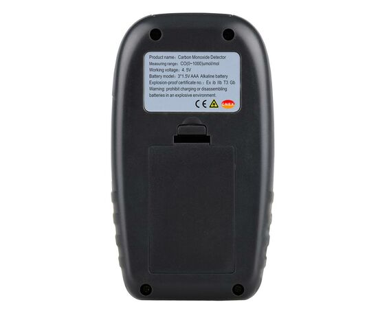 Газоанализатор Wintact СО + термометр (0-1000 ppm, 0-50C) (WT8825), изображение 5 Газоанализатор Wintact СО + термометр (0-1000 ppm, 0-50C) (WT8825), изображение 5