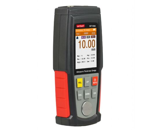 Толщиномер Wintact ультразвуковой 1-300мм (WT100A), изображение 2 Толщиномер Wintact ультразвуковой 1-300мм (WT100A), изображение 2