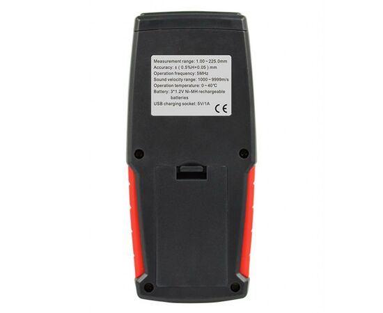 Толщиномер Wintact ультразвуковой 1-300мм (WT100A), изображение 3 Толщиномер Wintact ультразвуковой 1-300мм (WT100A), изображение 3