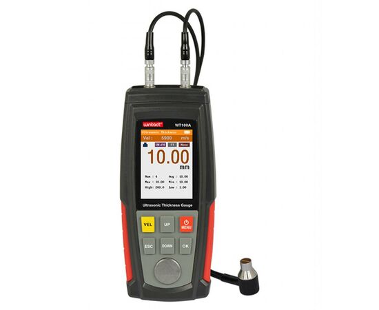 Толщиномер Wintact ультразвуковой 1-300мм (WT100A), изображение 4 Толщиномер Wintact ультразвуковой 1-300мм (WT100A), изображение 4