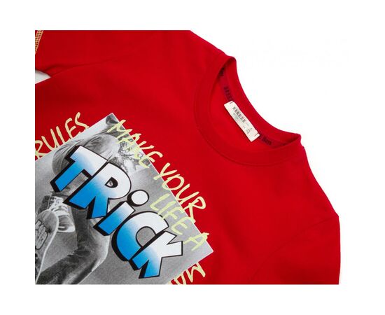 Футболка детская Breeze "TRICK" (15692-134B-red), изображение 3