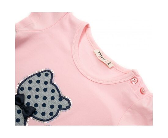 Футболка дитяча Breeze з котиком і капрі (13390-86G-pink), зображення 3 Футболка дитяча Breeze з котиком і капрі (13390-86G-pink), зображення 3