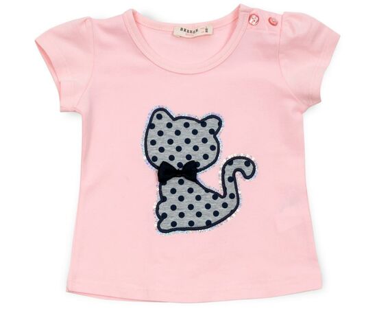 Футболка дитяча Breeze з котиком і капрі (13390-86G-pink), зображення 6 Футболка дитяча Breeze з котиком і капрі (13390-86G-pink), зображення 6