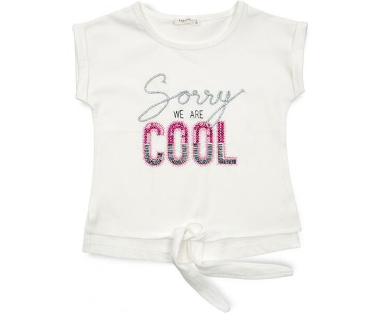 Футболка детская Breeze "SORRY WE ARE COOL" (14281-128G-cream)