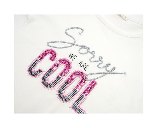 Футболка дитяча Breeze "SORRY WE ARE COOL" (14281-140G-cream), зображення 3 Футболка дитяча Breeze "SORRY WE ARE COOL" (14281-140G-cream), зображення 3