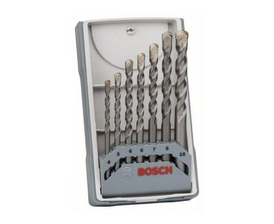 Набір свердл Bosch X-Pro CYL-3, набор разных, 7 шт. по бетону (2.607.017.082), зображення 2 Набір свердл Bosch X-Pro CYL-3, набор разных, 7 шт. по бетону (2.607.017.082), зображення 2