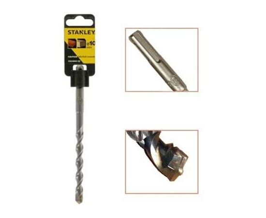 Бур Stanley SDS-Plus 10х50х110мм. (STA54027), изображение 2 Бур Stanley SDS-Plus 10х50х110мм. (STA54027), изображение 2