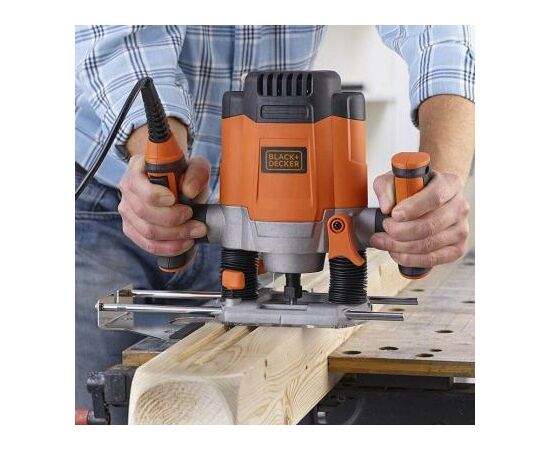 Фрезер Black&Decker KW1200EKA 1200Вт. (KW1200EKA), изображение 5 Фрезер Black&Decker KW1200EKA 1200Вт. (KW1200EKA), изображение 5
