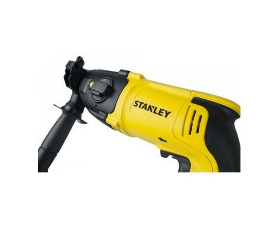 Перфоратор Stanley SDS-Plus, 800 Вт, 3.4Дж, 0-1150об/мин. (SHR263K), изображение 3 Перфоратор Stanley SDS-Plus, 800 Вт, 3.4Дж, 0-1150об/мин. (SHR263K), изображение 3