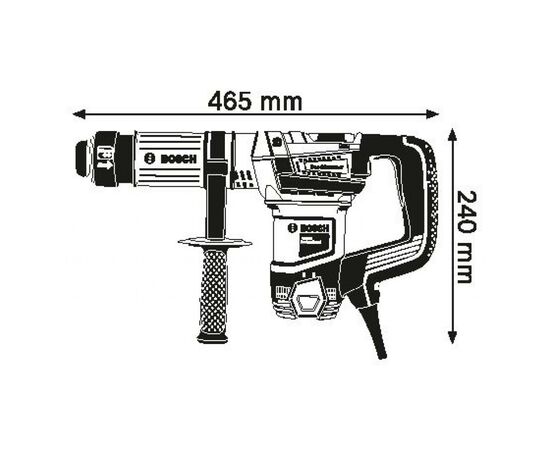 Відбійний молоток Bosch GSH 501 (0.611.337.020), зображення 3 Відбійний молоток Bosch GSH 501 (0.611.337.020), зображення 3