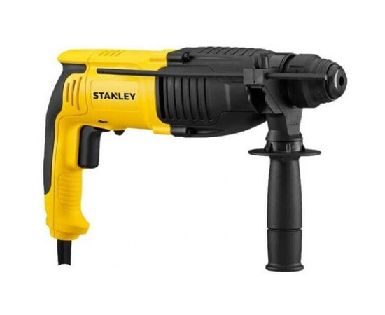 Перфоратор Stanley SHR264K SDS-Plus, 800 Вт (SHR264K), изображение 4 Перфоратор Stanley SHR264K SDS-Plus, 800 Вт (SHR264K), изображение 4