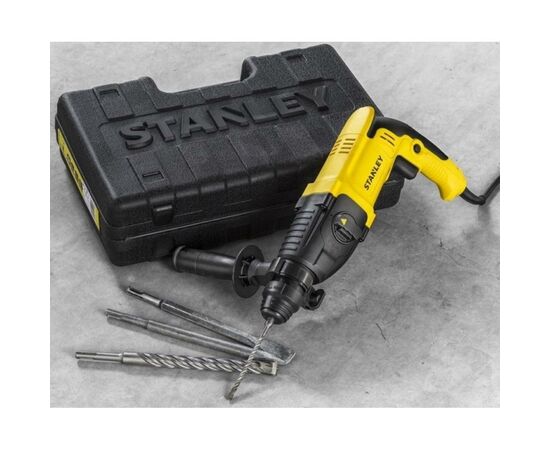 Перфоратор Stanley SHR264K SDS-Plus, 800 Вт (SHR264K), изображение 8 Перфоратор Stanley SHR264K SDS-Plus, 800 Вт (SHR264K), изображение 8