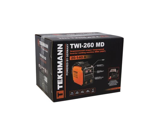 Сварочный аппарат Tekhmann TWI-260 MD (847856), изображение 5 Сварочный аппарат Tekhmann TWI-260 MD (847856), изображение 5