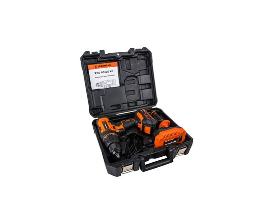 Шуруповерт Tekhmann TCD-60/i20 kit (848394), изображение 5 Шуруповерт Tekhmann TCD-60/i20 kit (848394), изображение 5