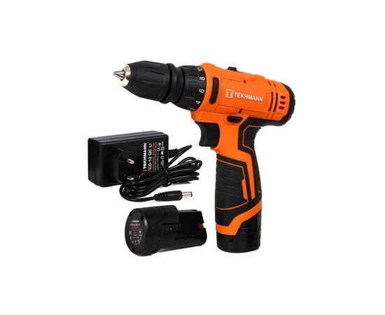 Шуруповерт Tekhmann TCD-12 QC Li (847983), изображение 4 Шуруповерт Tekhmann TCD-12 QC Li (847983), изображение 4
