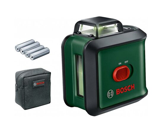 Лазерный нивелир Bosch UniversalLevel 360 Basic, 24м, зеленый луч (0.603.663.E00), изображение 3 Лазерный нивелир Bosch UniversalLevel 360 Basic, 24м, зеленый луч (0.603.663.E00), изображение 3