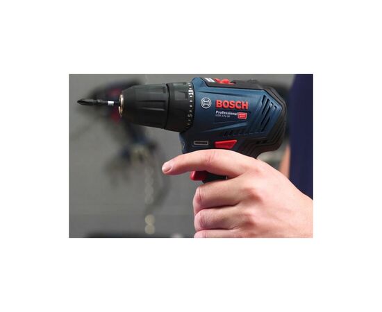 Шуруповерт Bosch Professional GSR 12V-30 2x 2.0Аг, GAL 12V-40, кейс (0.601.9G9.000), зображення 3 Шуруповерт Bosch Professional GSR 12V-30 2x 2.0Аг, GAL 12V-40, кейс (0.601.9G9.000), зображення 3
