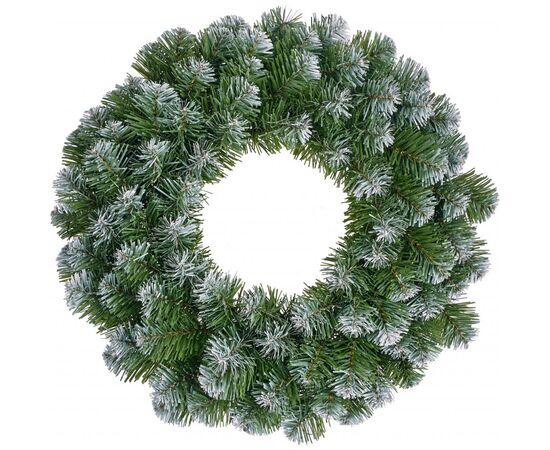 Різдвяний вінок Black Box Trees Creston Frosted шишками та ягодами 35 см (8718861152982)