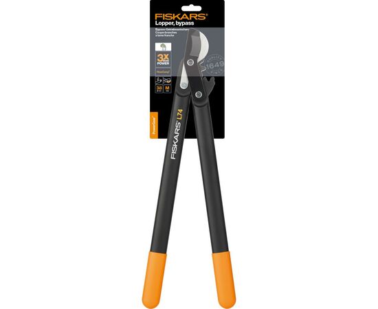 Секатор Fiskars плоскостной усиленный PowerGear M L74 (1000582), изображение 2 Секатор Fiskars плоскостной усиленный PowerGear M L74 (1000582), изображение 2