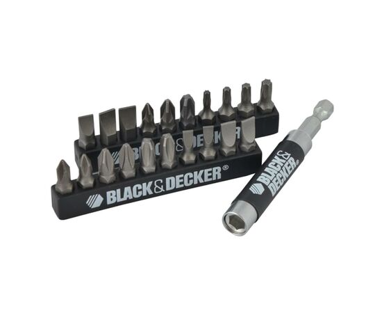 Набор бит Black&Decker A7074-XJ 21 предм. (A7074), изображение 2 Набор бит Black&Decker A7074-XJ 21 предм. (A7074), изображение 2