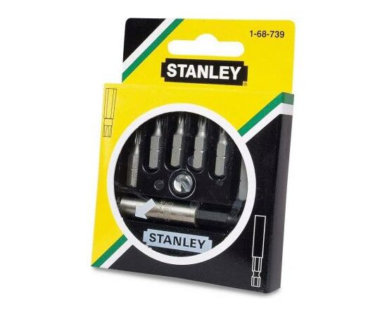 Набор бит Stanley из 6 вставок и магнит. держателя (1-68-739) (1-68-739), изображение 2 Набор бит Stanley из 6 вставок и магнит. держателя (1-68-739) (1-68-739), изображение 2