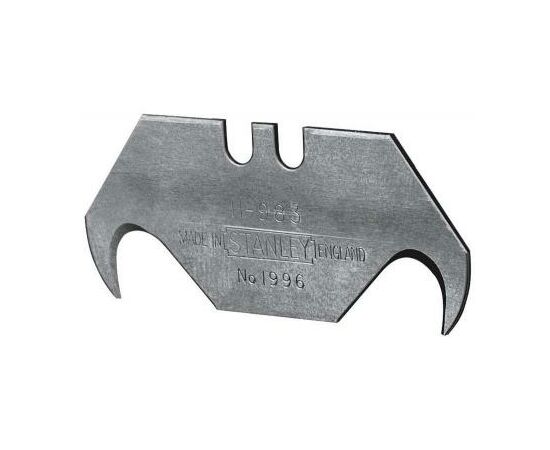 Лезо Stanley крючкообразное 1996, длина 50мм, 5шт (0-11-983), зображення 2