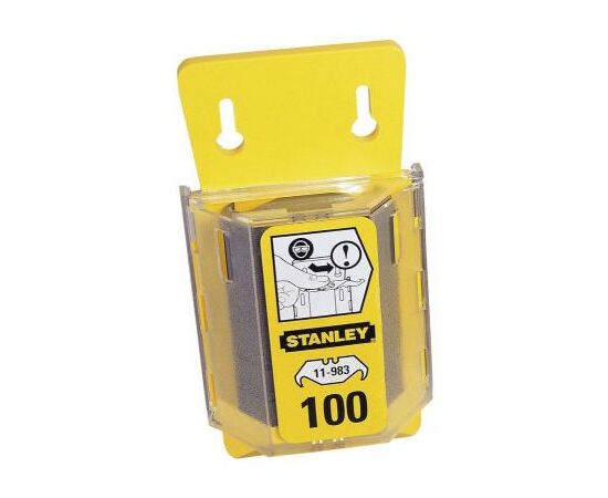 Лезо Stanley крючкообразное 1996, длина 50мм, 5шт (0-11-983), зображення 3